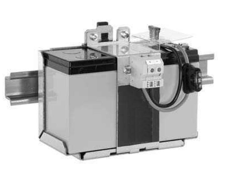 Din Rail Mount Battery Holder for 12V 7.2AH Battery