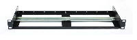 1RU 19" Rack Mount Distribution Din Rail Panel